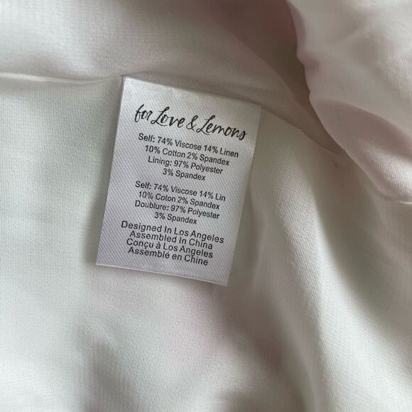 FOR LOVE AND LEMONS Floral pattern blazer jacket Size S - Picture 8 of 9